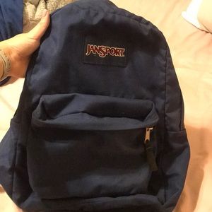 JanSport Navy Backpack